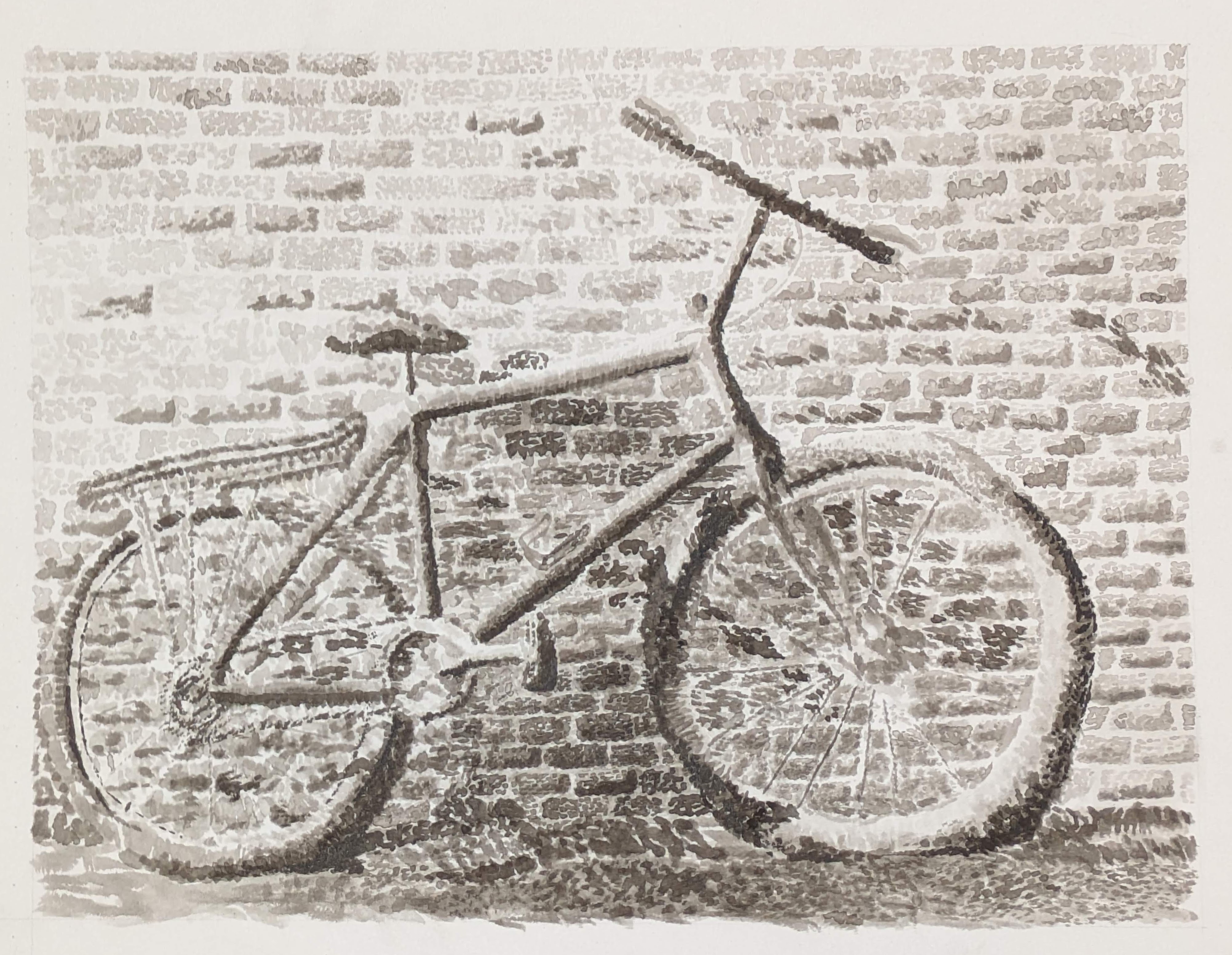 Bike, Ink on Paper